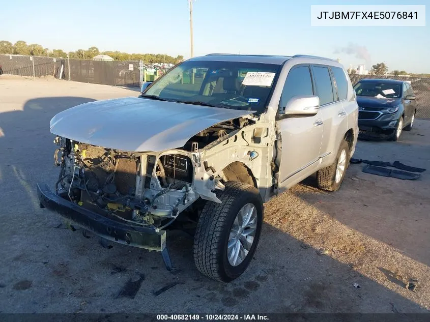 2014 Lexus Gx VIN: JTJBM7FX4E5076841 Lot: 40682149