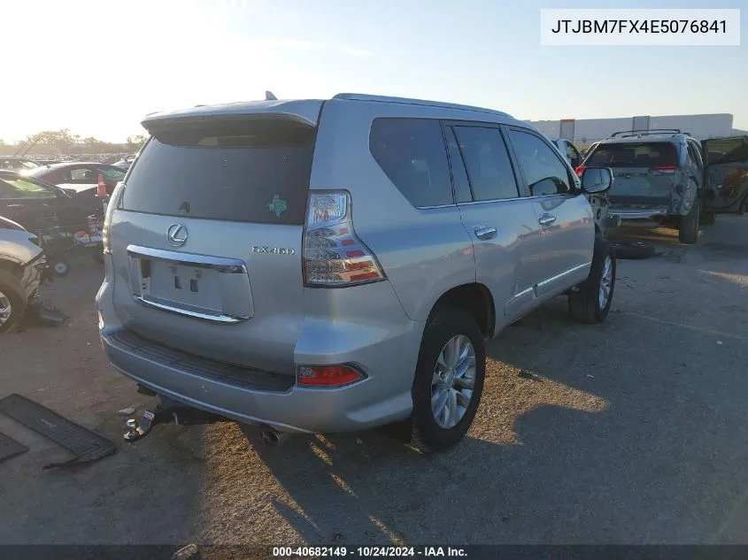 2014 Lexus Gx VIN: JTJBM7FX4E5076841 Lot: 40682149