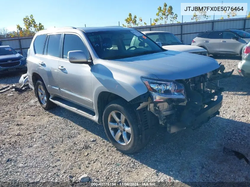 2014 Lexus Gx 460 VIN: JTJBM7FX0E5076464 Lot: 40775194