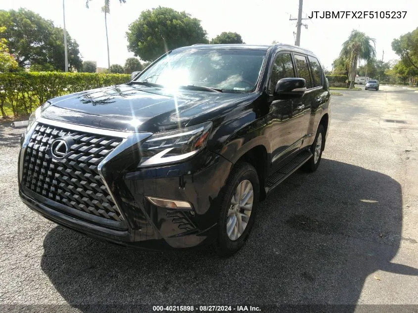 2015 Lexus 460 VIN: JTJBM7FX2F5105237 Lot: 40215898