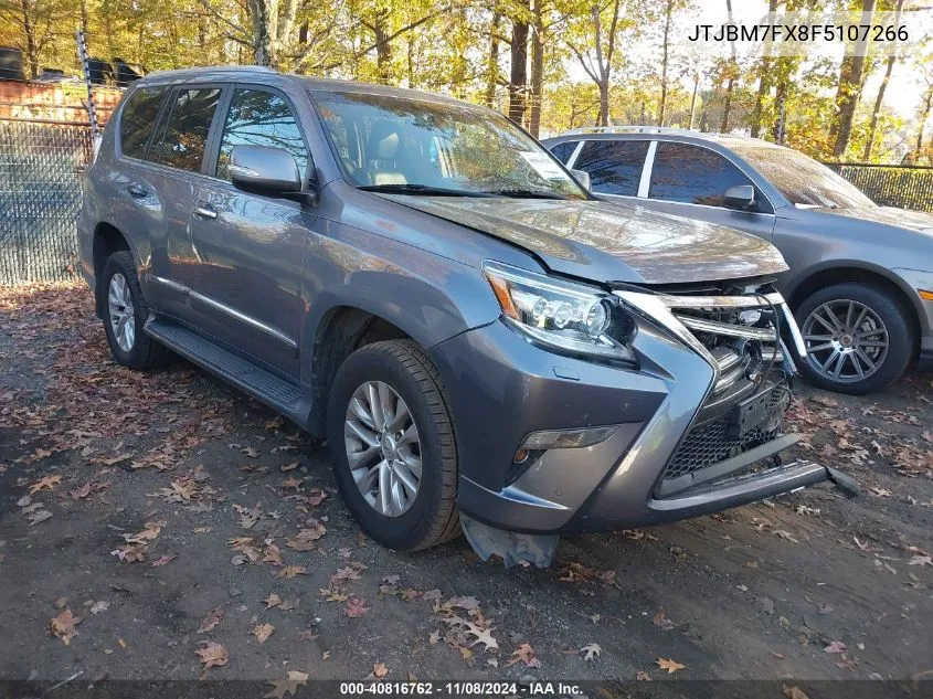 2015 Lexus Gx 460 VIN: JTJBM7FX8F5107266 Lot: 40816762