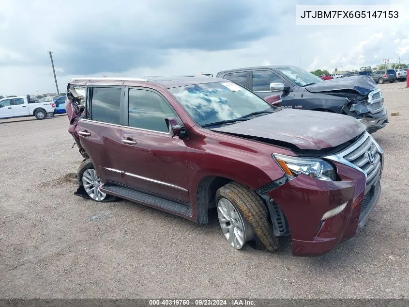 2016 Lexus Gx VIN: JTJBM7FX6G5147153 Lot: 40319750