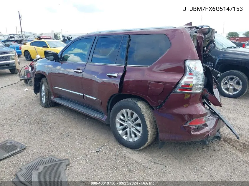 2016 Lexus Gx VIN: JTJBM7FX6G5147153 Lot: 40319750