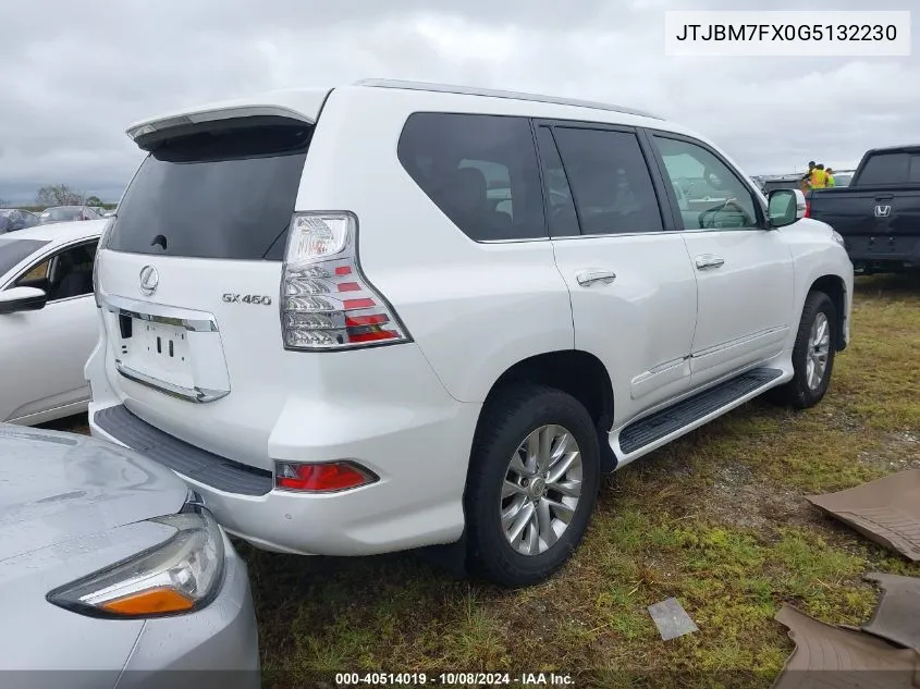 2016 Lexus Gx VIN: JTJBM7FX0G5132230 Lot: 40514019