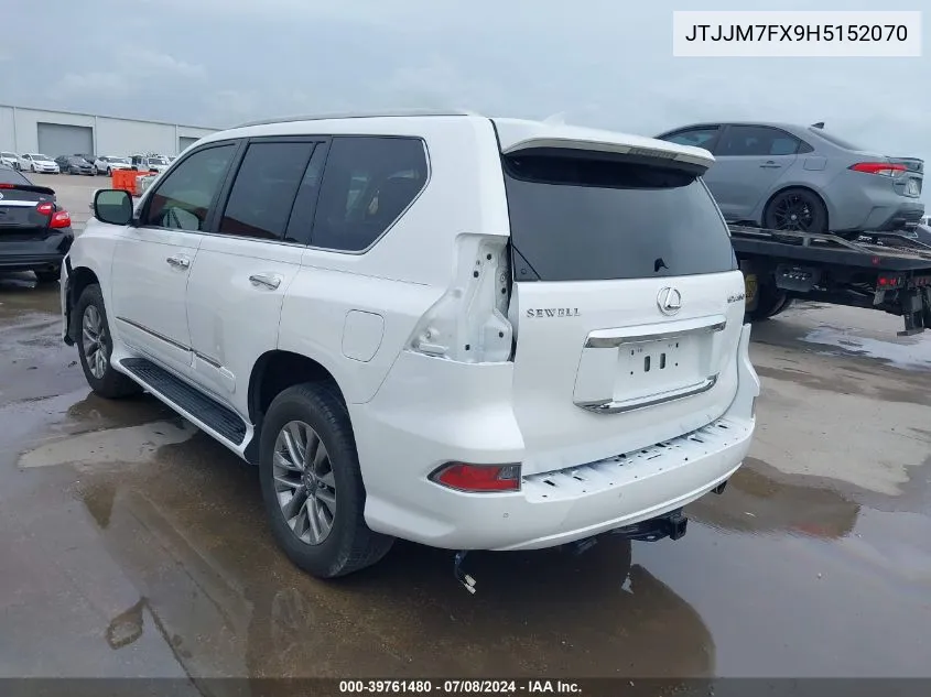 JTJJM7FX9H5152070 2017 Lexus 460 Luxury