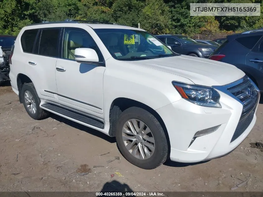 2017 Lexus 460 VIN: JTJBM7FX7H5165369 Lot: 40265359