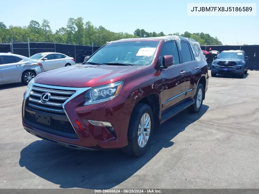 2018 Lexus 460 VIN: JTJBM7FX8J5186589 Lot: 39688624