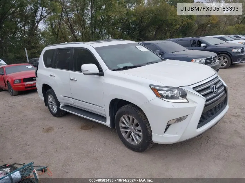 2018 Lexus 460 VIN: JTJBM7FX9J5183393 Lot: 40583493