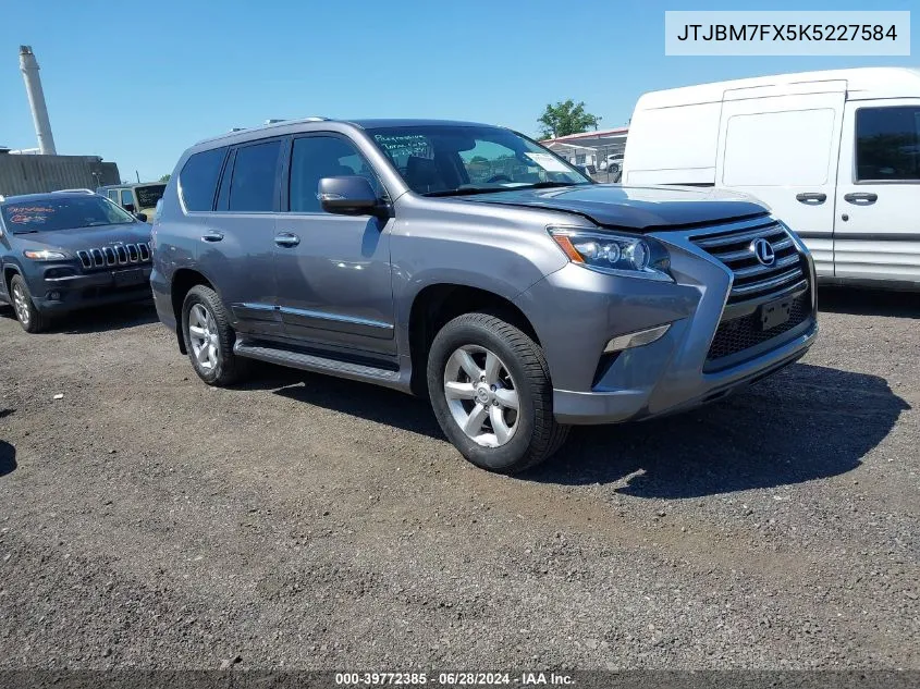 2019 Lexus 460 VIN: JTJBM7FX5K5227584 Lot: 39772385