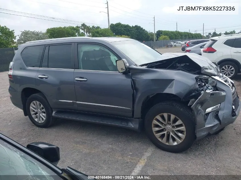 2019 Lexus 460 Premium VIN: JTJBM7FX8K5227336 Lot: 40168494