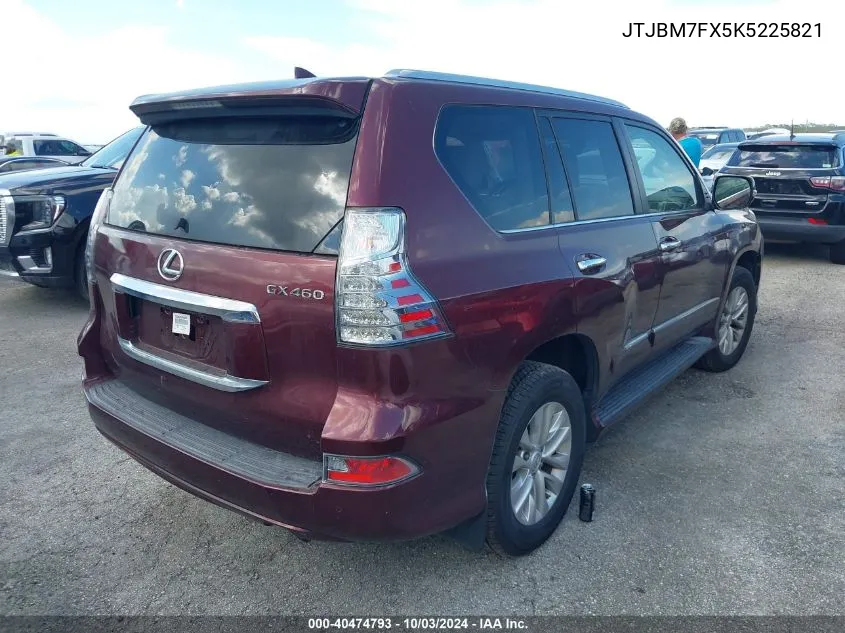 JTJBM7FX5K5225821 2019 Lexus 460 Premium