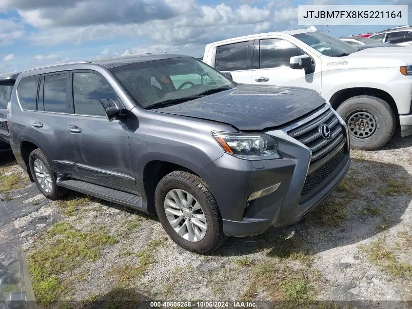 2019 Lexus Gx 460 VIN: JTJBM7FX8K5221164 Lot: 40505258