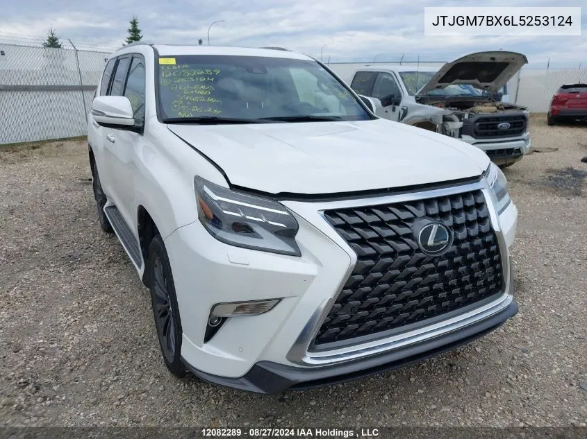 2020 Lexus Gx 460 VIN: JTJGM7BX6L5253124 Lot: 12082289