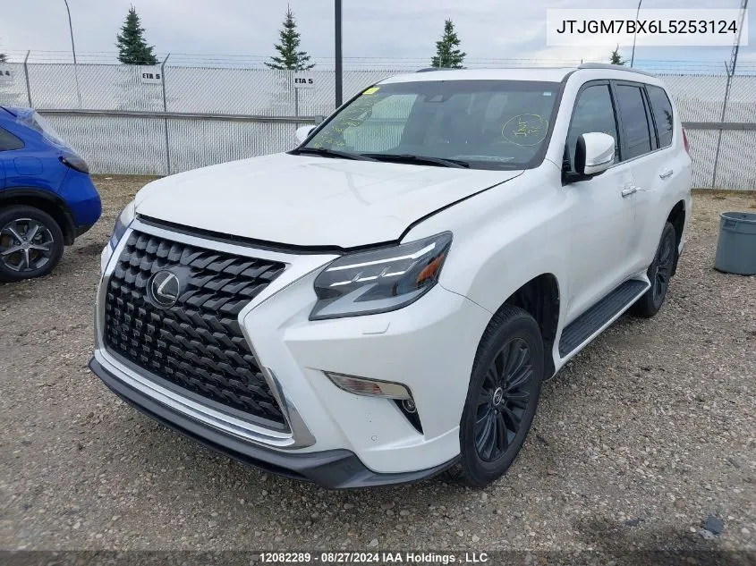 2020 Lexus Gx 460 VIN: JTJGM7BX6L5253124 Lot: 12082289