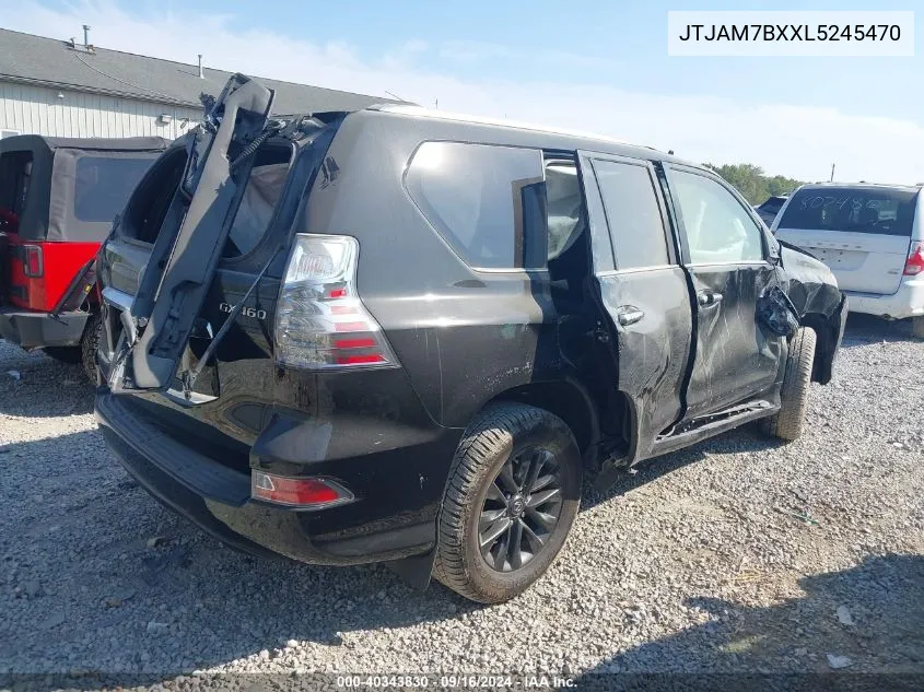 2020 Lexus Gx 460 Premium VIN: JTJAM7BXXL5245470 Lot: 40343830