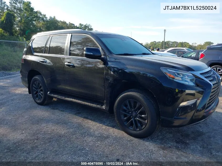 2020 Lexus Gx 460 Premium VIN: JTJAM7BX1L5250024 Lot: 40475095