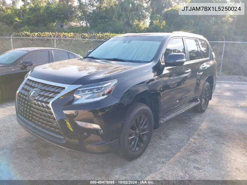 2020 Lexus Gx 460 Premium VIN: JTJAM7BX1L5250024 Lot: 40475095