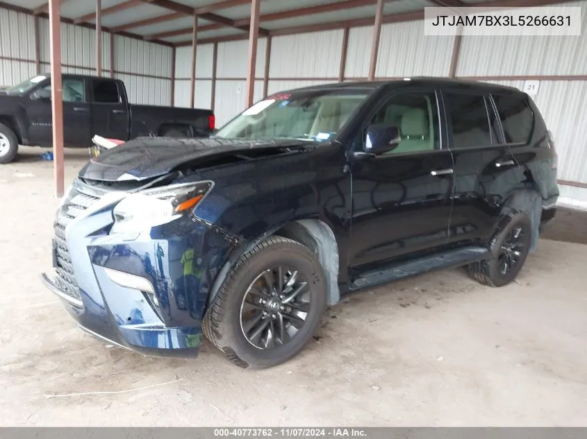 2020 Lexus Gx 460 Premium VIN: JTJAM7BX3L5266631 Lot: 40773762