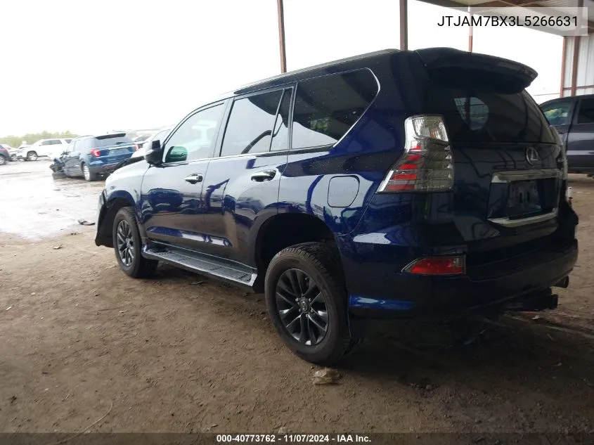 2020 Lexus Gx 460 Premium VIN: JTJAM7BX3L5266631 Lot: 40773762