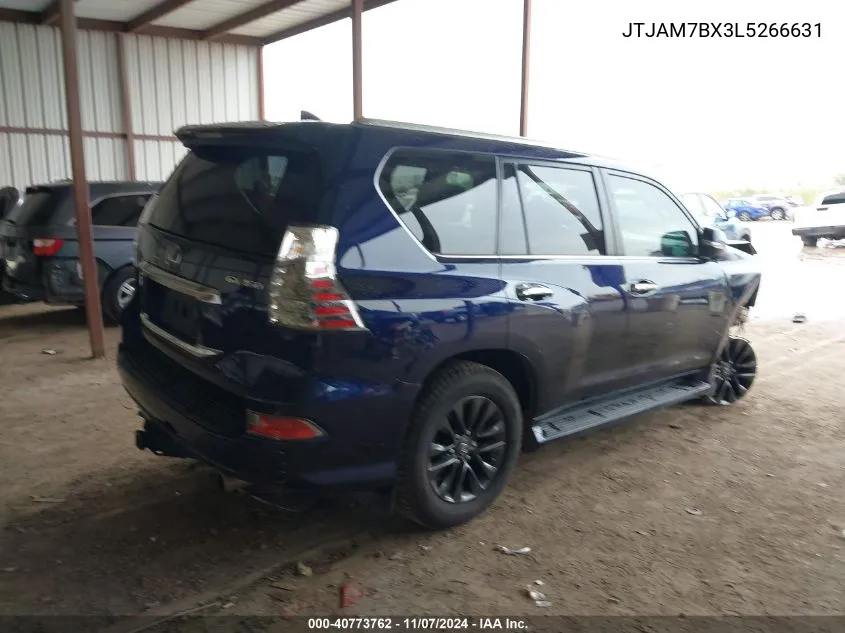 2020 Lexus Gx 460 Premium VIN: JTJAM7BX3L5266631 Lot: 40773762