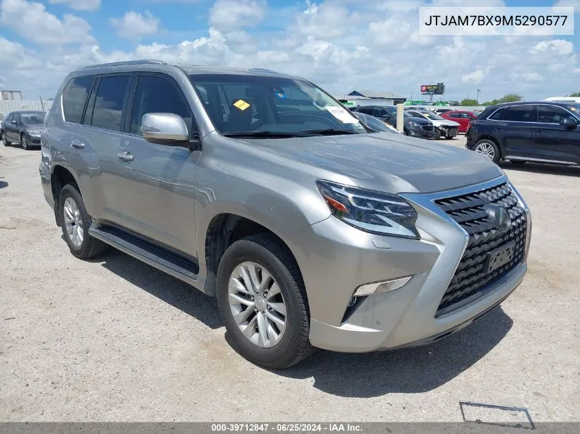 2021 Lexus 460 Premium VIN: JTJAM7BX9M5290577 Lot: 39712847