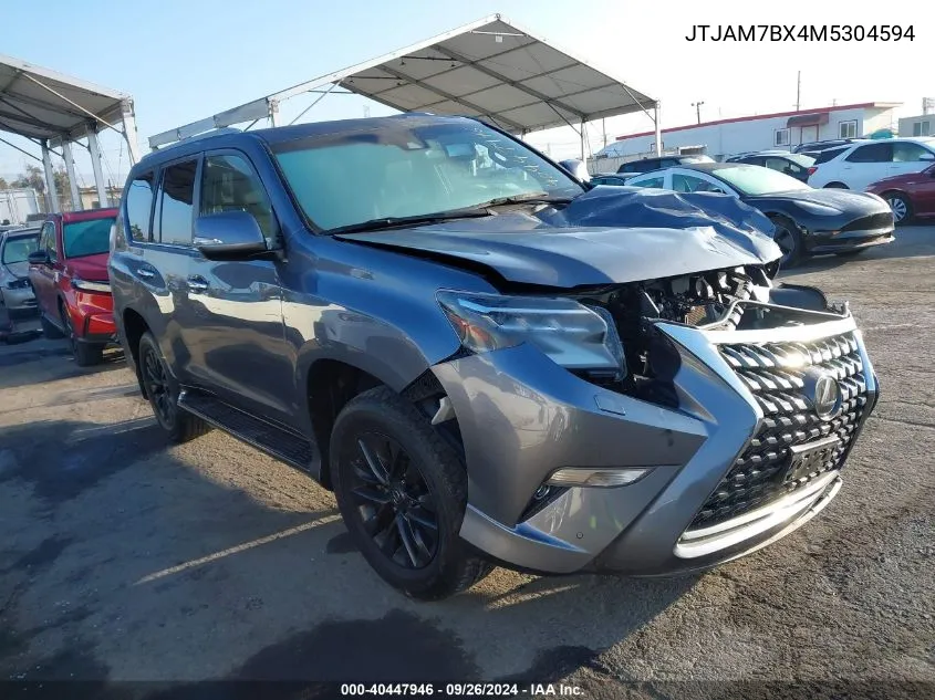 2021 Lexus 460 Premium VIN: JTJAM7BX4M5304594 Lot: 40447946