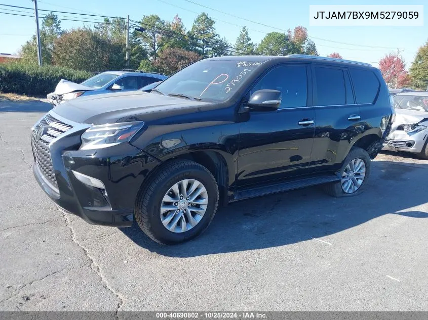 2021 Lexus 460 Premium VIN: JTJAM7BX9M5279059 Lot: 40690802