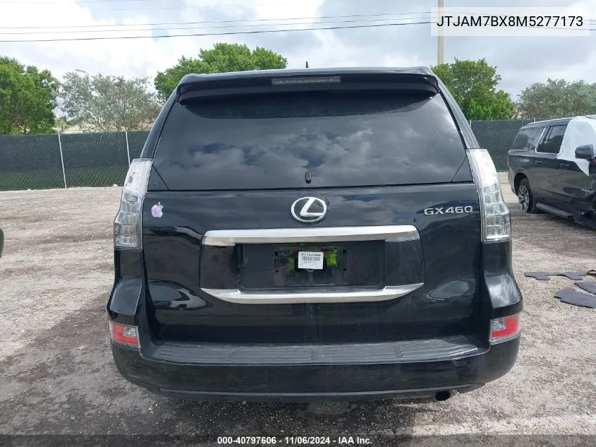 2021 Lexus Gx 460 Premium VIN: JTJAM7BX8M5277173 Lot: 40797606