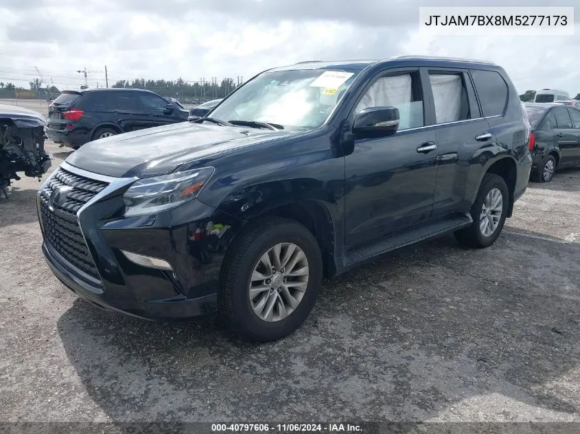 2021 Lexus Gx 460 Premium VIN: JTJAM7BX8M5277173 Lot: 40797606