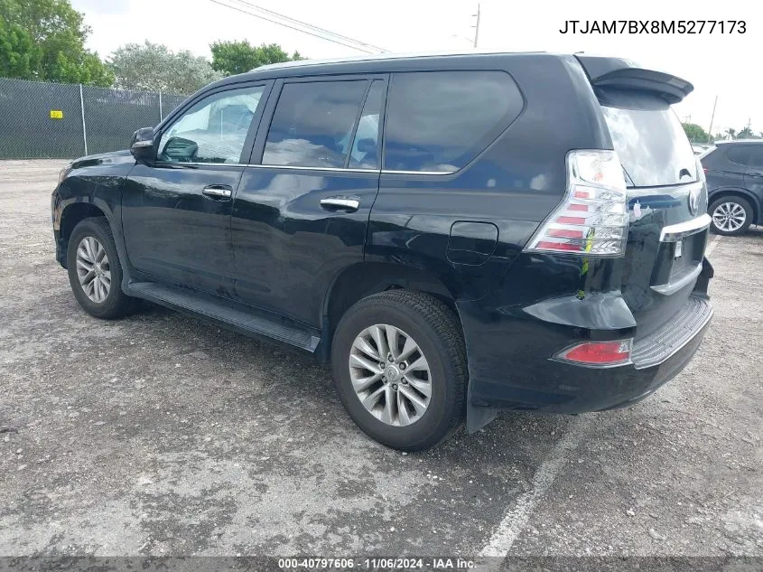 2021 Lexus Gx 460 Premium VIN: JTJAM7BX8M5277173 Lot: 40797606