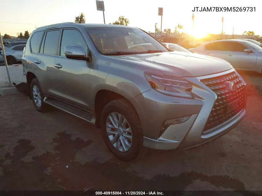 2021 Lexus Gx 460 Premium VIN: JTJAM7BX9M5269731 Lot: 40915004