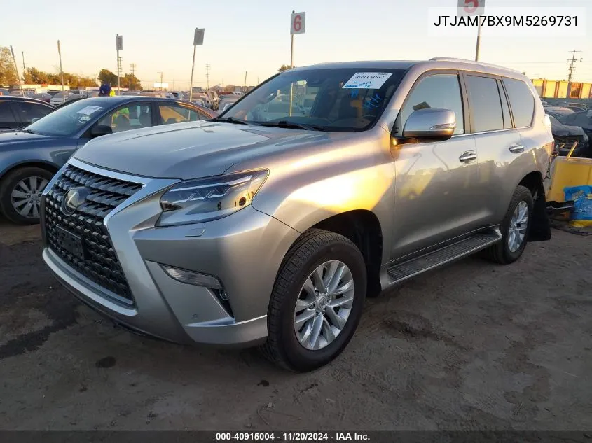 2021 Lexus Gx 460 Premium VIN: JTJAM7BX9M5269731 Lot: 40915004