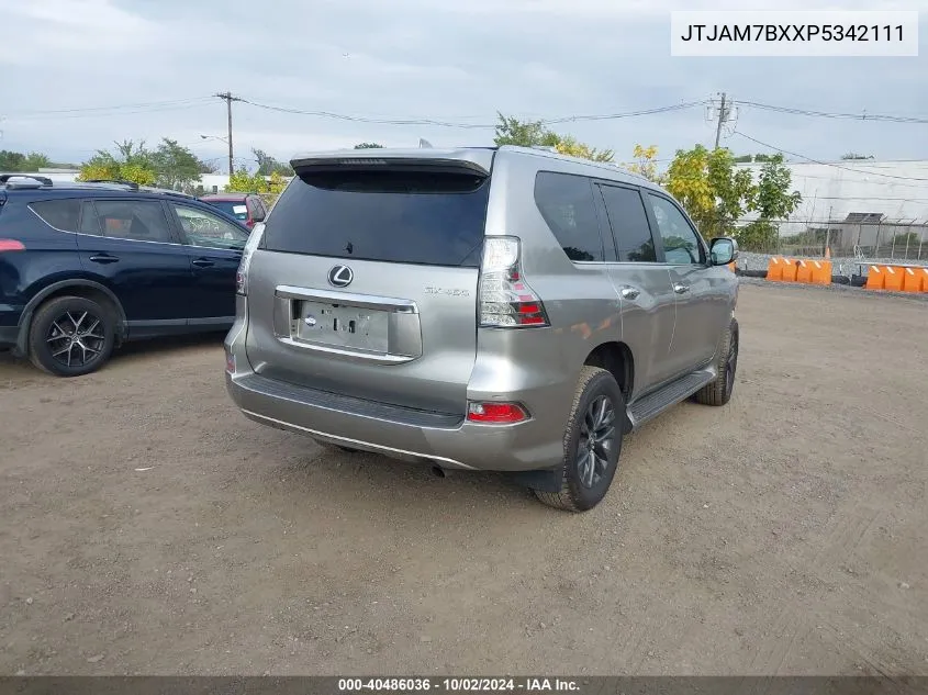 2023 Lexus 460 Premium VIN: JTJAM7BXXP5342111 Lot: 40486036