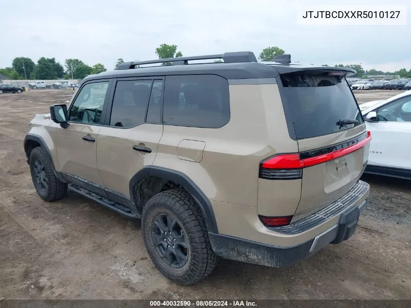 JTJTBCDXXR5010127 2024 Lexus Gx 550 Overtrail