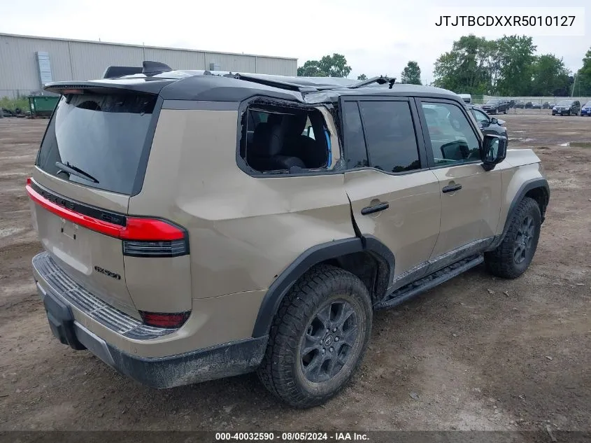 JTJTBCDXXR5010127 2024 Lexus Gx 550 Overtrail