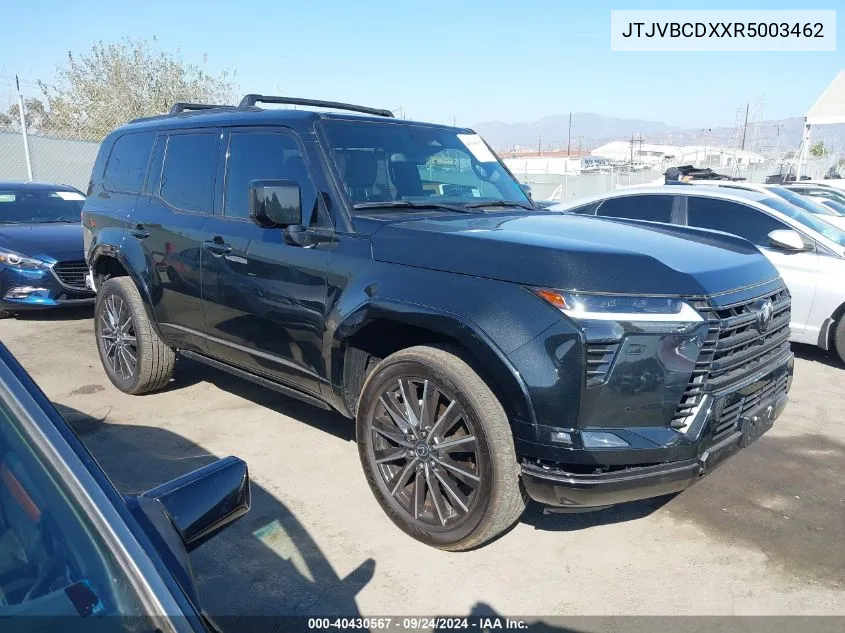 2024 Lexus Gx 550 Luxury+ VIN: JTJVBCDXXR5003462 Lot: 40430567