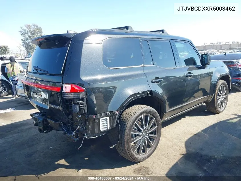 2024 Lexus Gx 550 Luxury+ VIN: JTJVBCDXXR5003462 Lot: 40430567