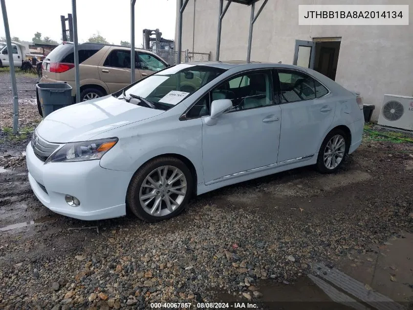 JTHBB1BA8A2014134 2010 Lexus Hs 250H Premium