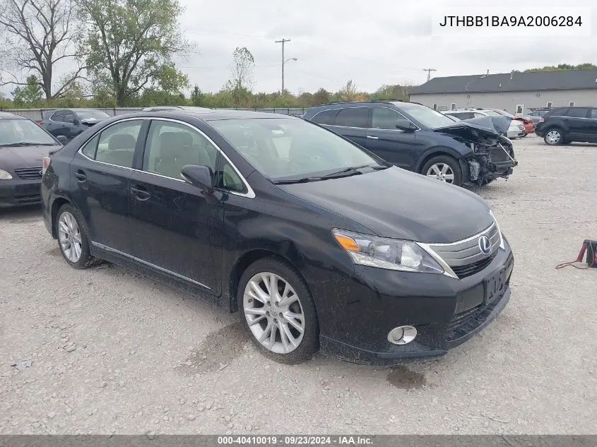 2010 Lexus Hs 250H Premium VIN: JTHBB1BA9A2006284 Lot: 40410019