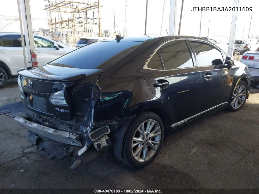 JTHBB1BA3A2011609 2010 Lexus Hs 250H Premium