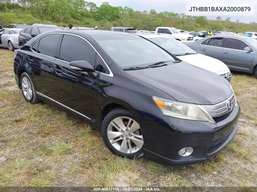 2010 Lexus Hs 250H VIN: JTHBB1BAXA2000879 Lot: 40517116