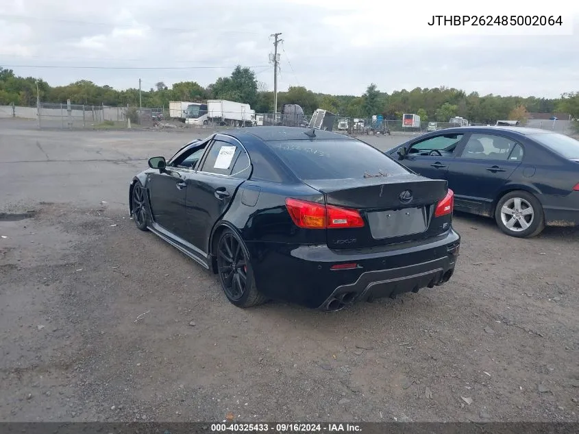 JTHBP262485002064 2008 Lexus Is F