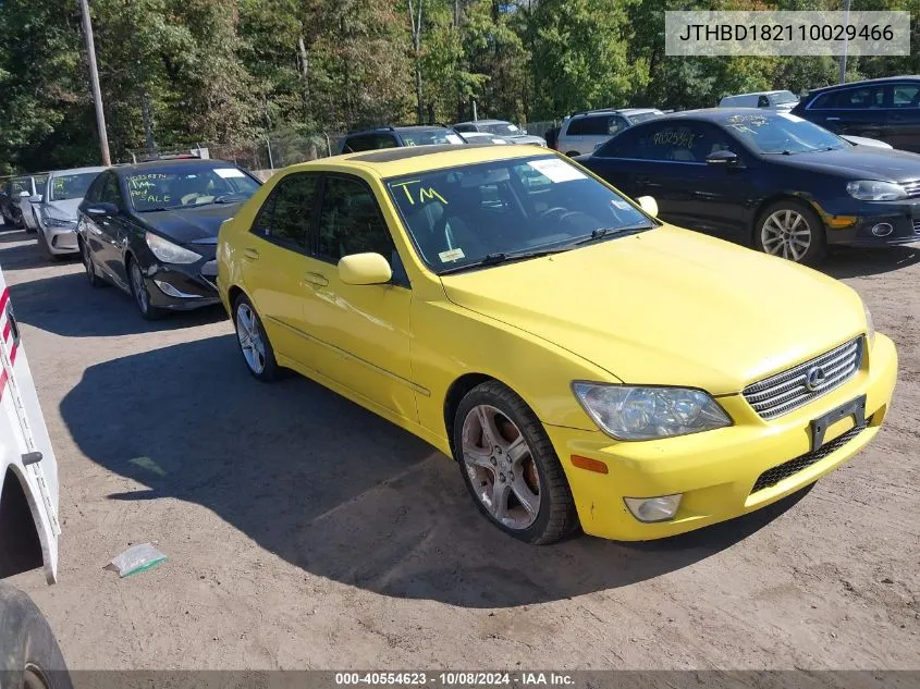 2001 Lexus Is 300 300 VIN: JTHBD182110029466 Lot: 40554623