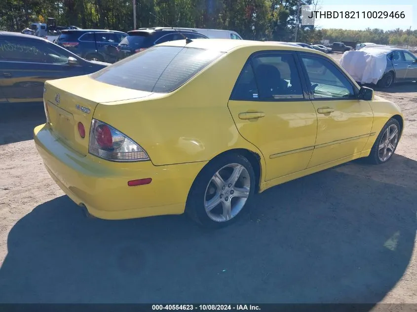 2001 Lexus Is 300 300 VIN: JTHBD182110029466 Lot: 40554623