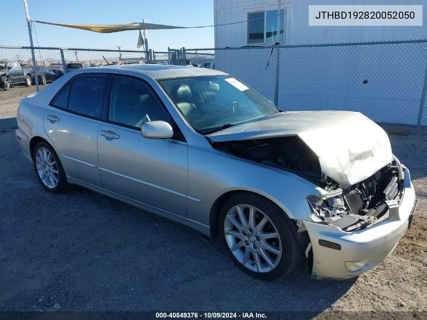 JTHBD192820052050 2002 Lexus Is 300