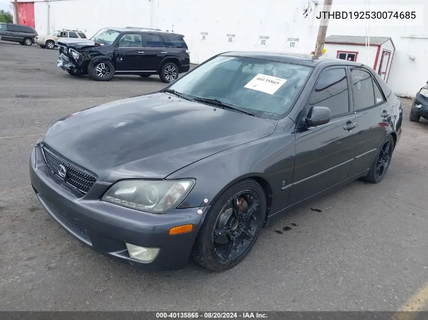 JTHBD192530074685 2003 Lexus Is 300