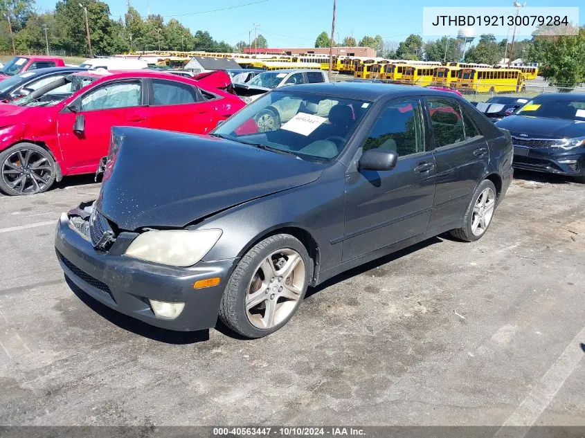 2003 Lexus Is 300 Base W/5-Speed Manual VIN: JTHBD192130079284 Lot: 40563447