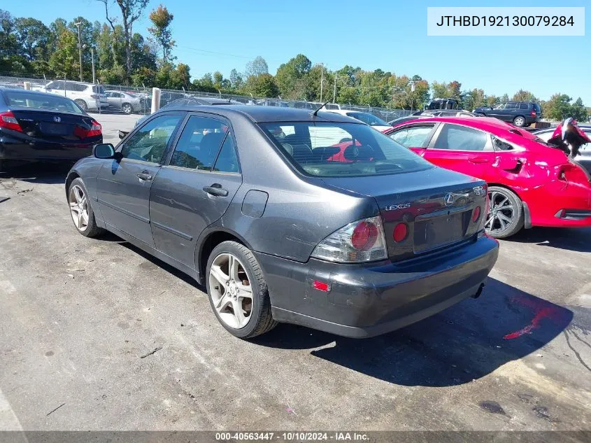 2003 Lexus Is 300 Base W/5-Speed Manual VIN: JTHBD192130079284 Lot: 40563447