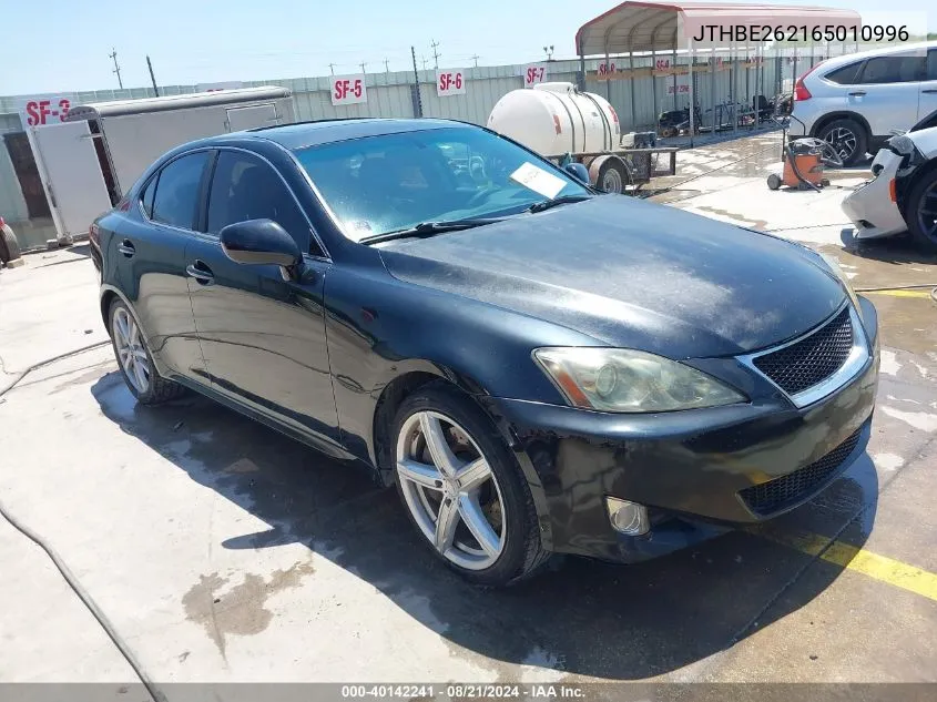 JTHBE262165010996 2006 Lexus Is 350