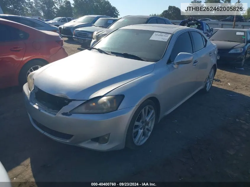 JTHBE262462005826 2006 Lexus Is 350 350